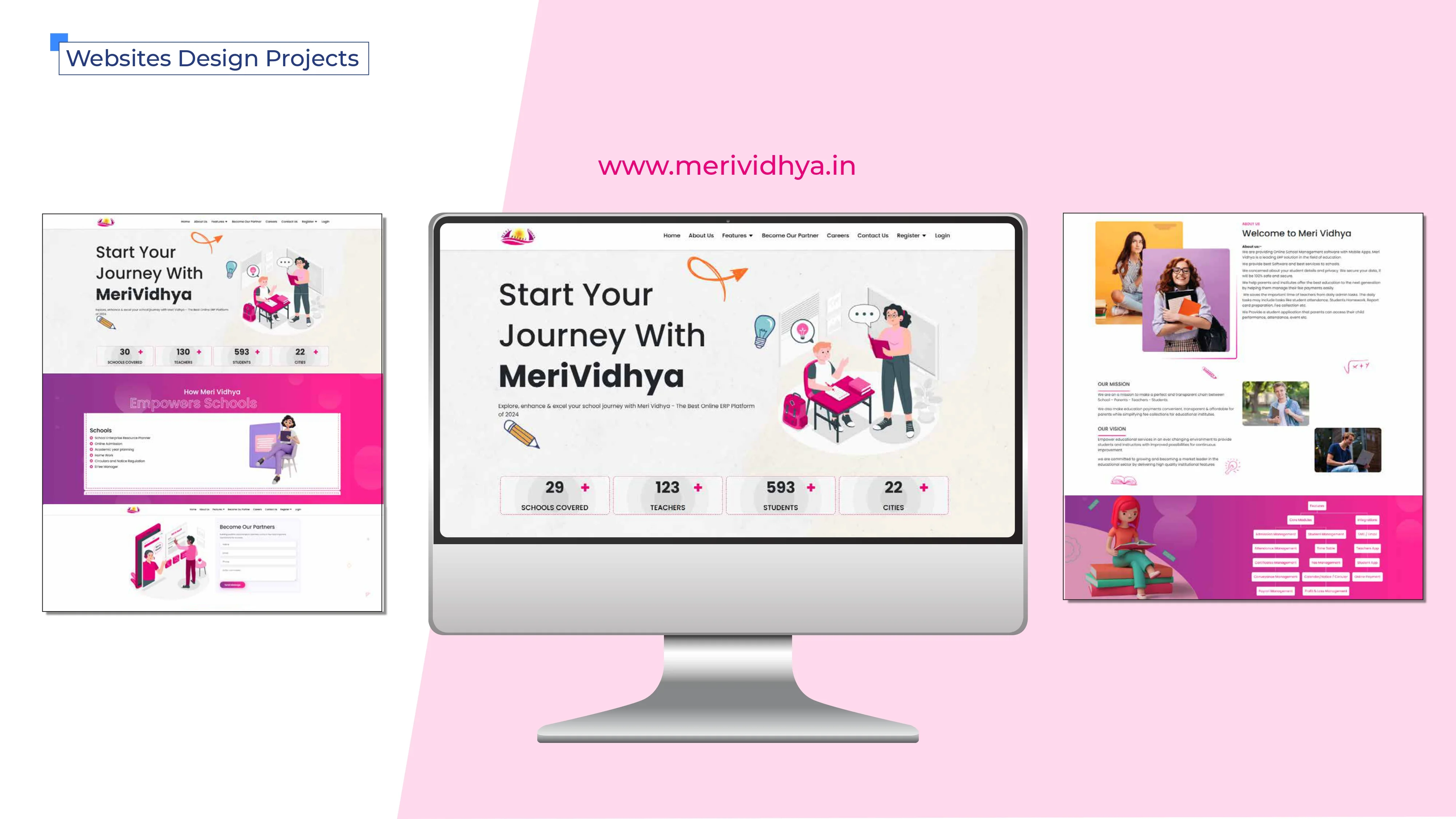 Meri Vidhya Web Design